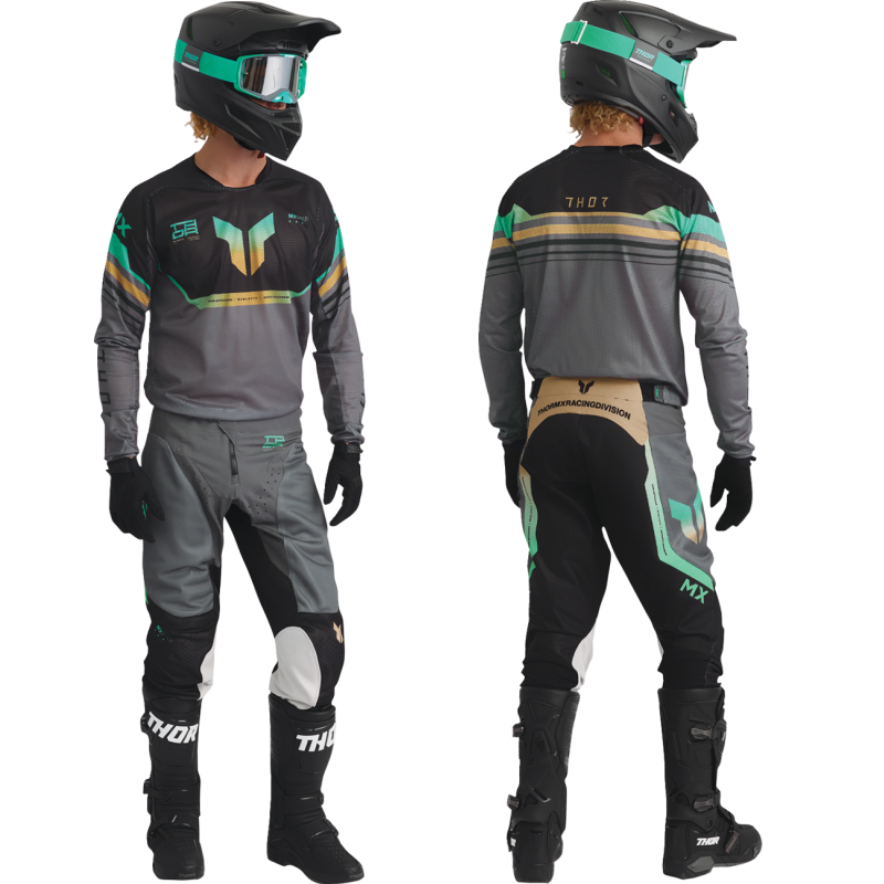 THOR Activate Goggles - TEAL AND CHARCOAL