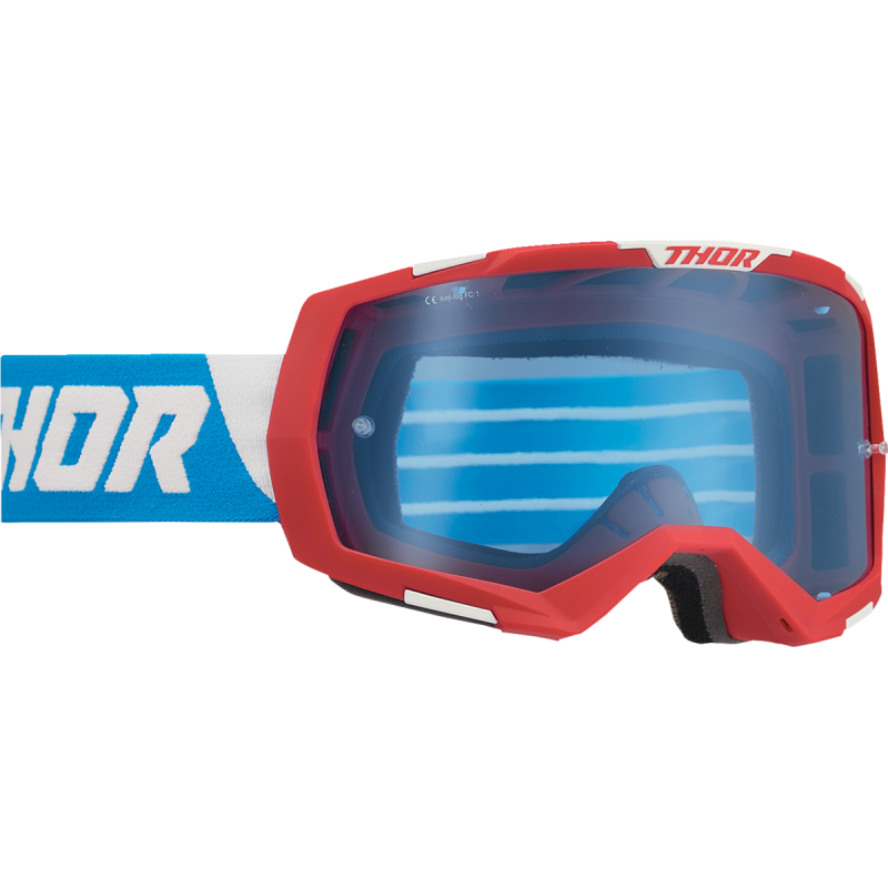 THOR Regiment Goggles - RED/WHITE/BLUE