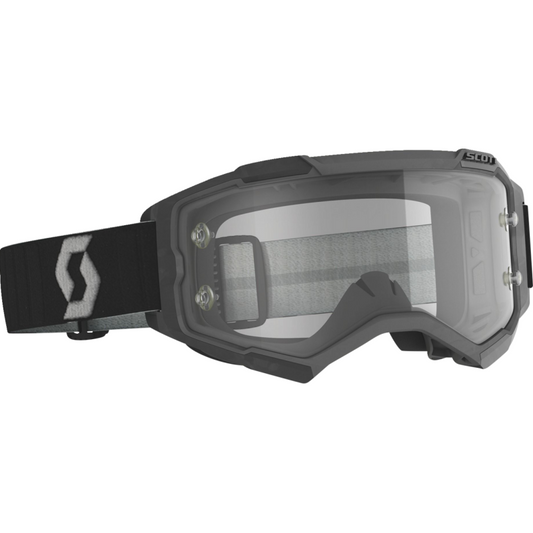 SCOTT Fury Goggles - BLACK WITH CLEAR LENS