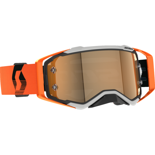 SCOTT Prospect AMP Goggles - GREY AND ORANGE WITH GOLD