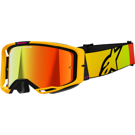 ALPINESTARS Vision 8 Corp Goggle - YELLOW/PINK