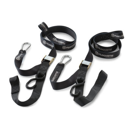 HUSQVARNA Lashing Strap Set - BLACK