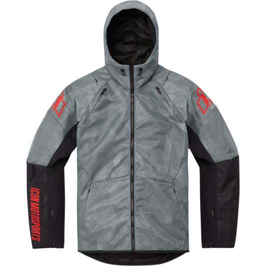 ICON Airform Battlescar Jacket - GREY