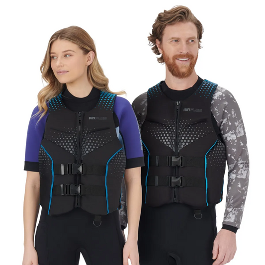 SEA-DOO Unisex Airflow PFD - BLACK/BLUE
