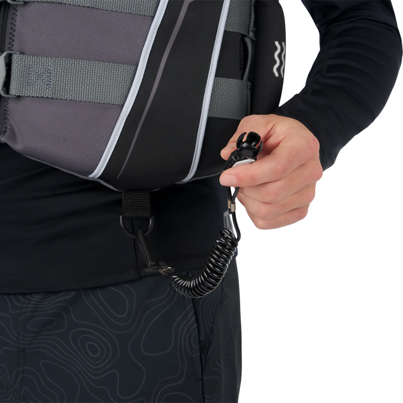 SEA-DOO Unisex Wave Grip PFD - BLACK