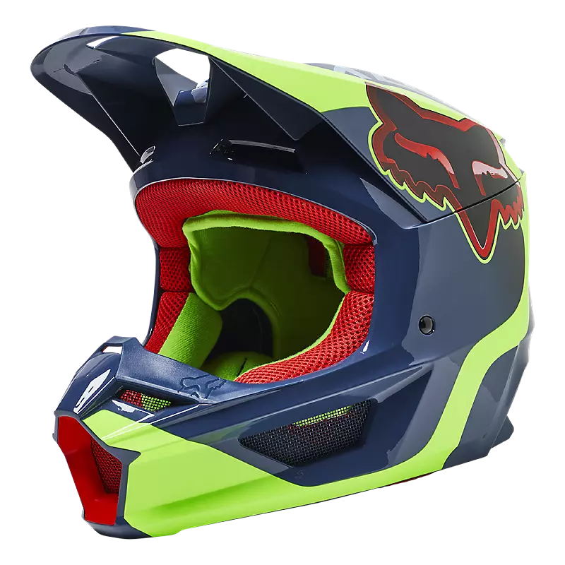 FOX V1 Venz Helmet - DARK INDIGO BLUE