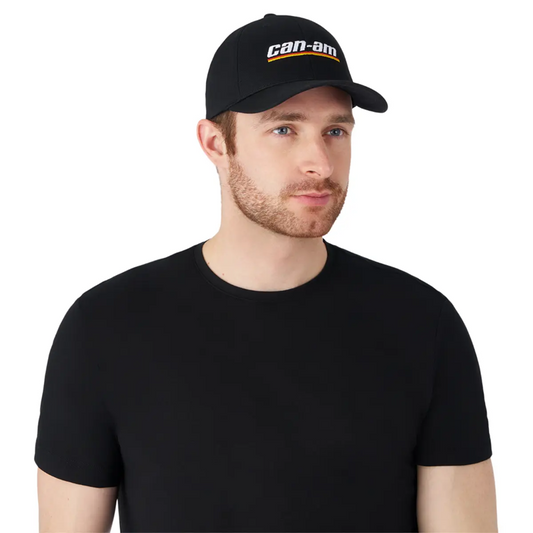 CAN-AM Emblem Cap - BLACK