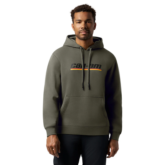 CAN-AM Emblem Pullover Hoodie - ARMY GREEN
