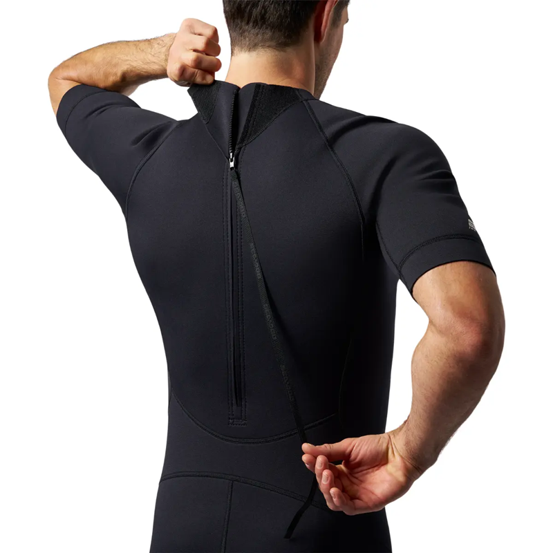 SEA-DOO 2mm Men's Neoprene Shorty Wetsuit - BLACK