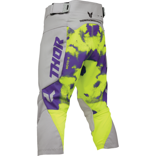 THOR Youth Bleach Launchmode Pants - GREY AND ACID