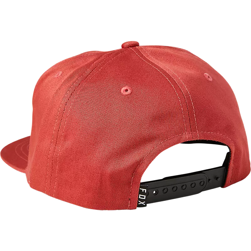 FOX Calibrated Snapback Hat - RED CLAY