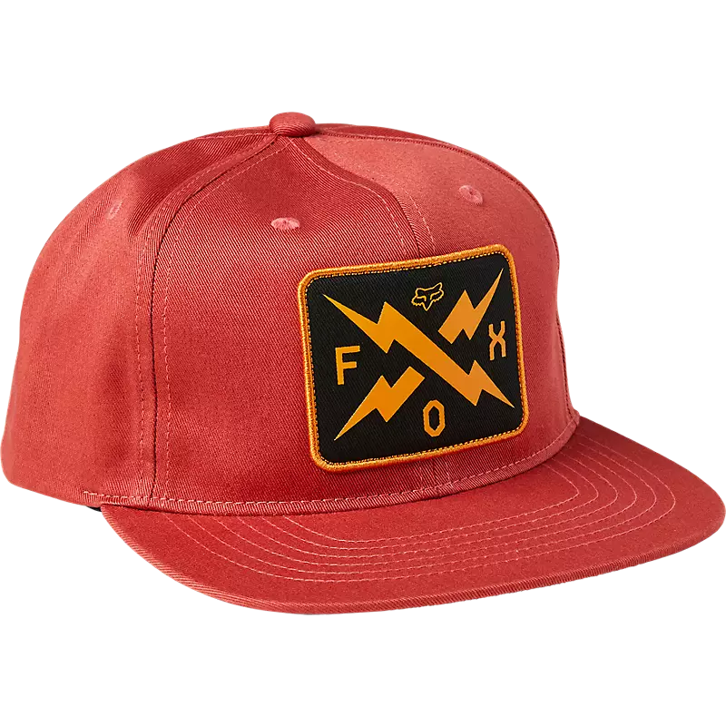 FOX Calibrated Snapback Hat - RED CLAY