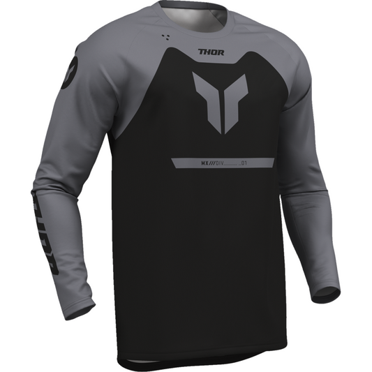 THOR Ridemode Jersey - MENACE BLACK