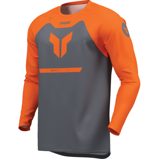 THOR Ridemode Jersey - MENACE CHARCOAL