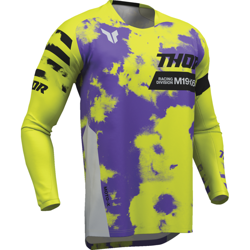 THOR Youth Bleach Launchmode Jersey - GREY AND ACID