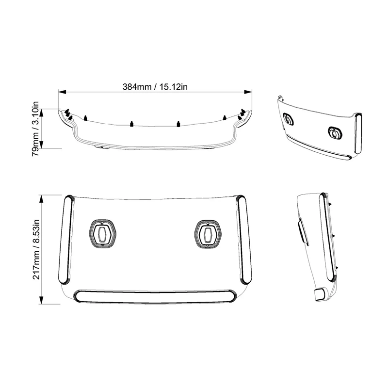 SEA-DOO Driver Seat Storage for Switch Pontoon