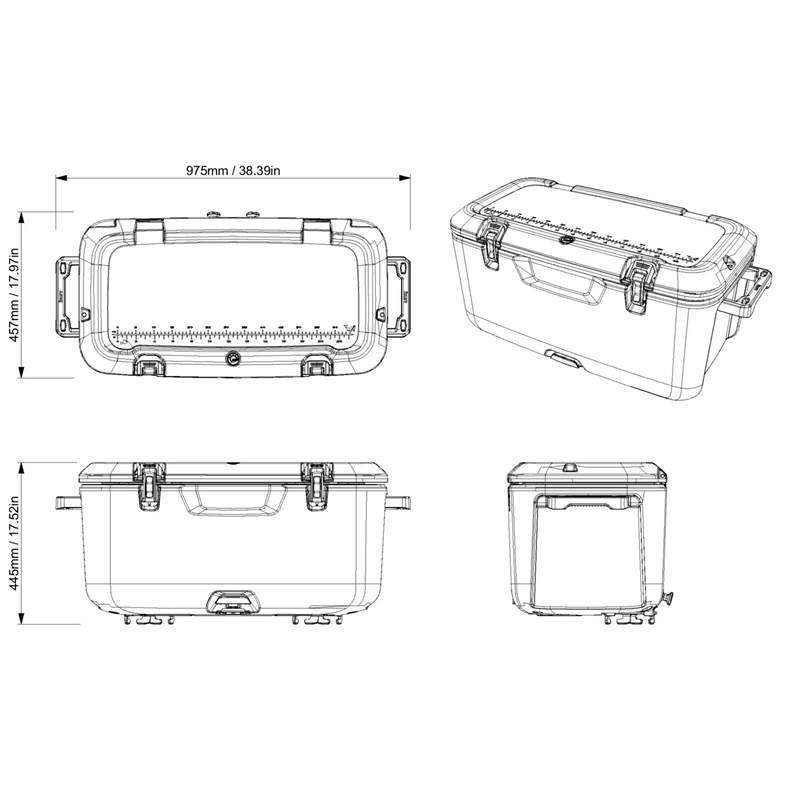 SEA-DOO Quick Attach Cooler for Switch Pontoon