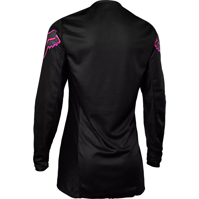 FOX Women's 180 Blackout Jersey - BLACK/PINK