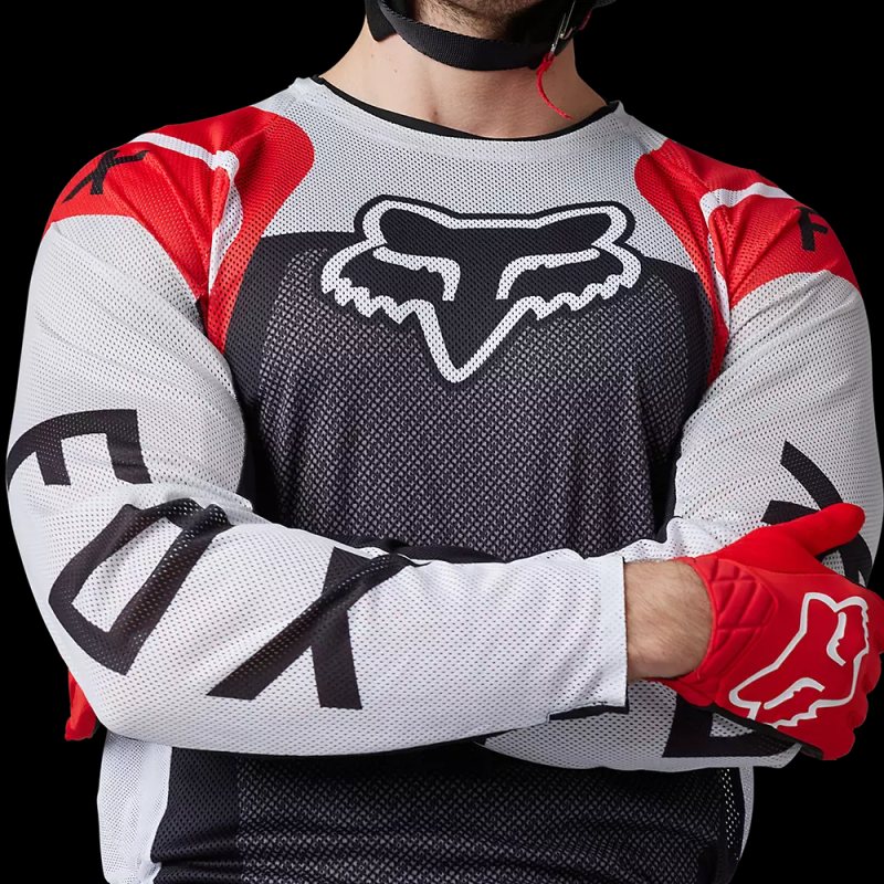 FOX Airline Sensory Jersey - FLUORESCENT RED