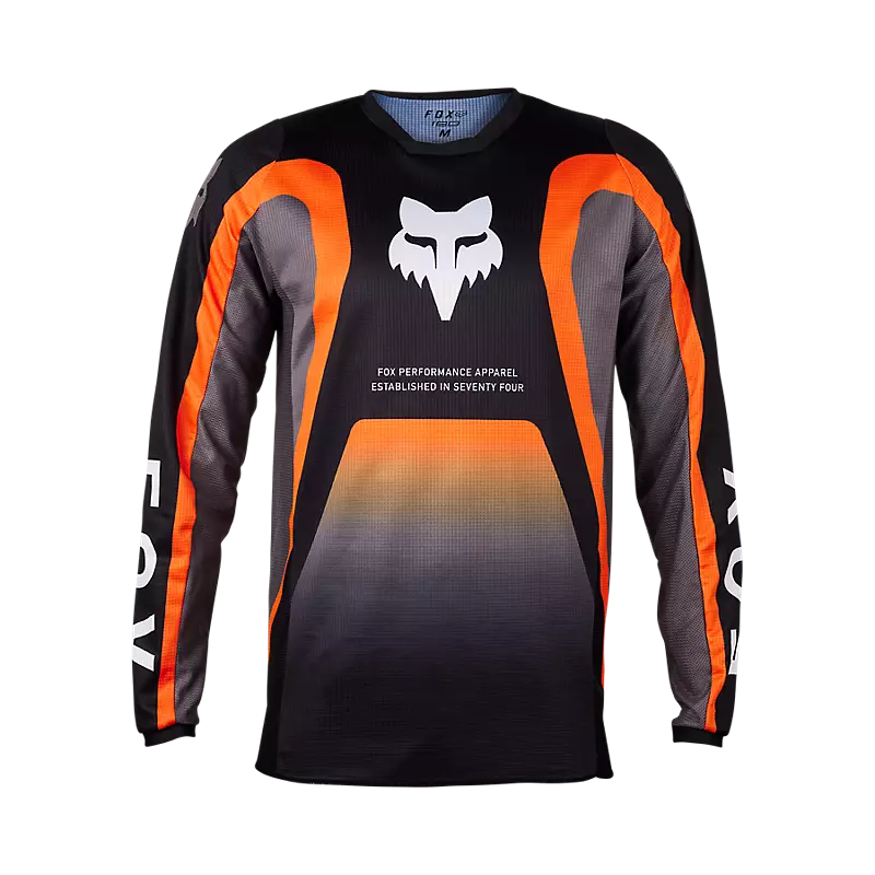 FOX 180 Ballast Jersey - BLACK, GREY AND ORANGE