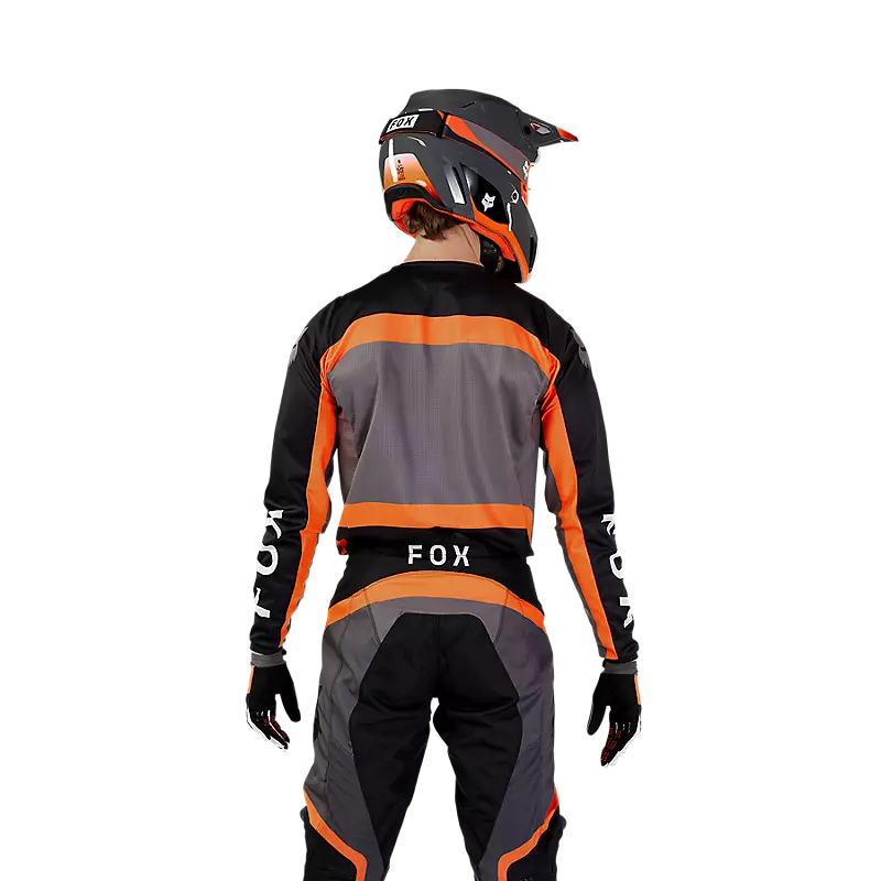 FOX 180 Ballast Jersey - BLACK, GREY AND ORANGE