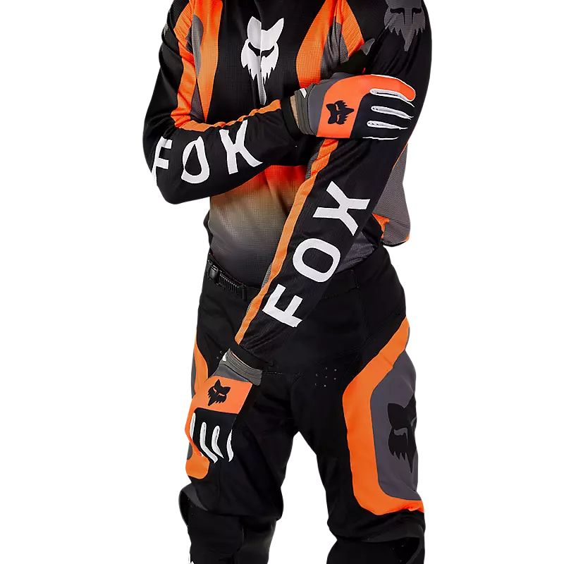 FOX 180 Ballast Jersey - BLACK, GREY AND ORANGE