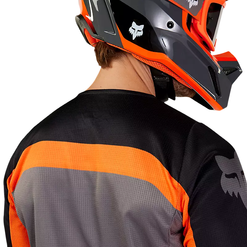 FOX 180 Ballast Jersey - BLACK, GREY AND ORANGE