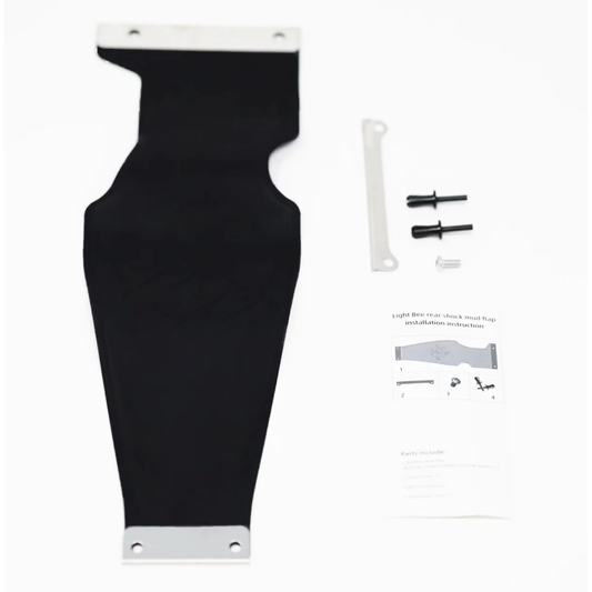 SUR-RON Rear Mud Flap - BLACK