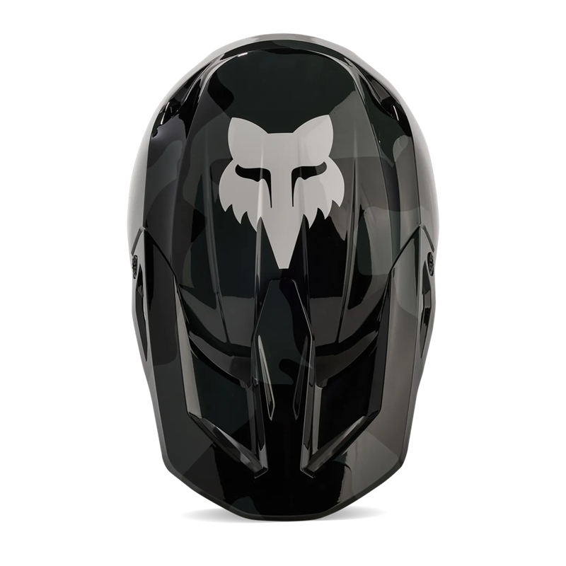 FOX V1 Bnkr Helmet - BLACK CAMO