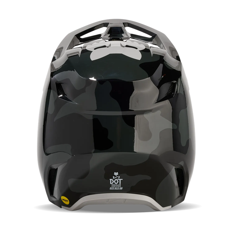 FOX V1 Bnkr Helmet - BLACK CAMO