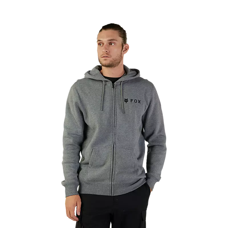 FOX Absolute Zip Hoodie HEATHER GRAPHITE GREY