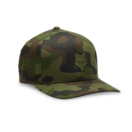 FOX Head Flexfit Hat - GREEN CAMOUFLAGE