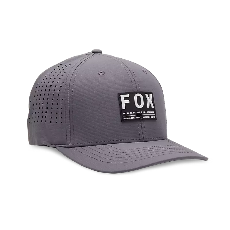 FOX Non Stop Tech Flexfit Hat - STEEL GREY