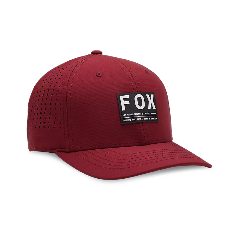 FOX Non Stop Tech Flexfit Hat - SCARLET RED