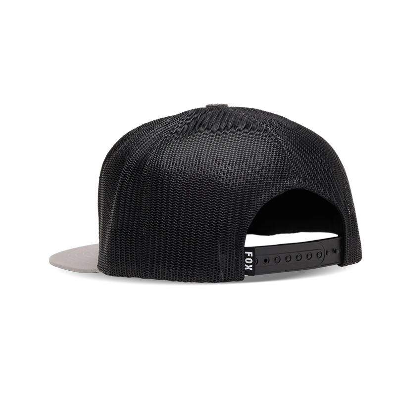 FOX Absolute Mesh Snapback Hat - STEEL GREY