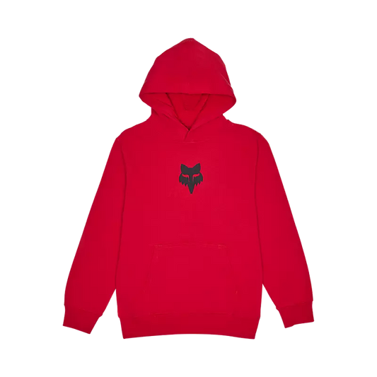 FOX Youth Legacy Pullover Hoodie - FLAME RED