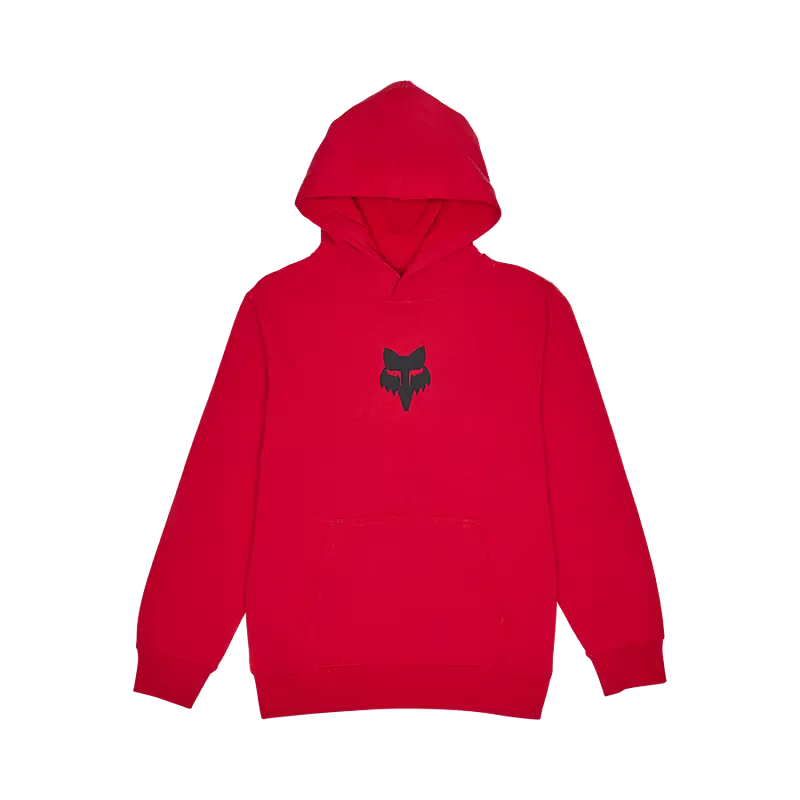 FOX Youth Legacy Pullover Hoodie - FLAME RED