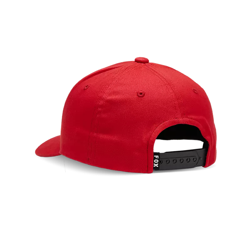 FOX Youth Legacy 110 Snapback Hat - FLAME RED