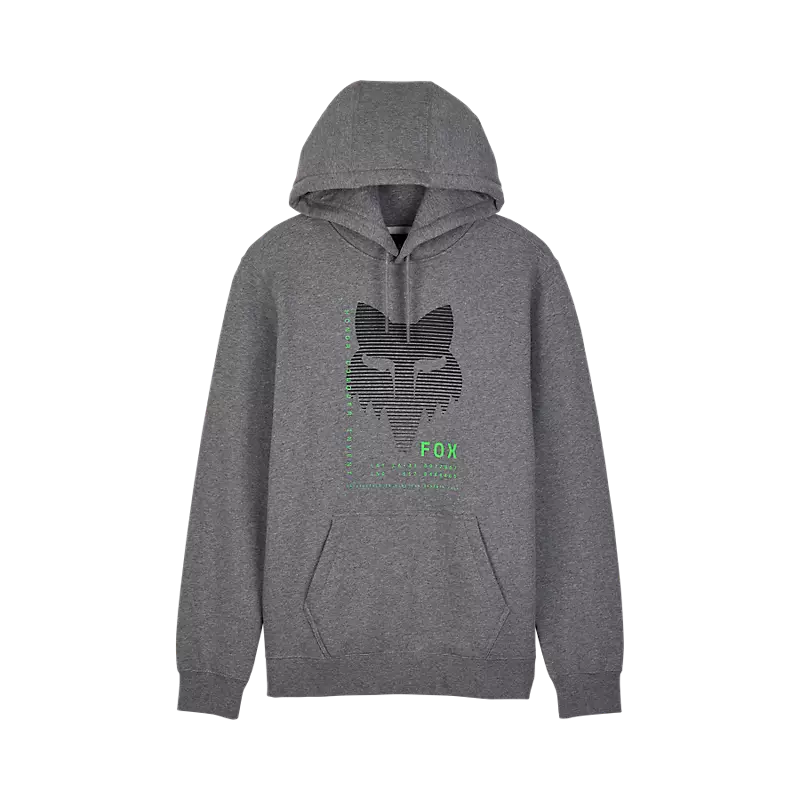 FOX Dispute Pullover Hoodie - HEATHERED GRAPHITE GREY