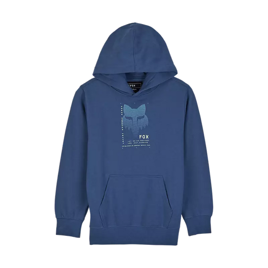 FOX Youth Dispute Pullover Hoodie - INDO BLUE