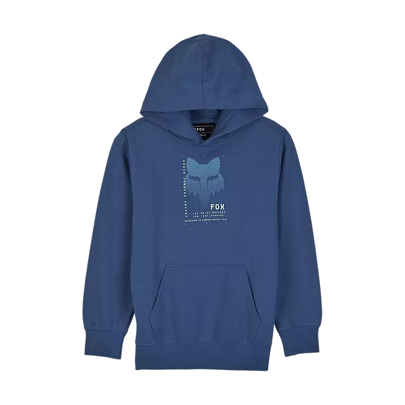 FOX Youth Dispute Pullover Hoodie - INDO BLUE