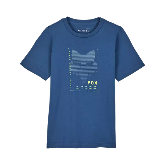 FOX Youth Dispute Premium Tee - INDO BLUE