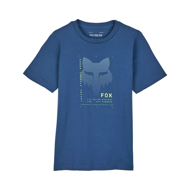 FOX Youth Dispute Premium Tee - INDO BLUE