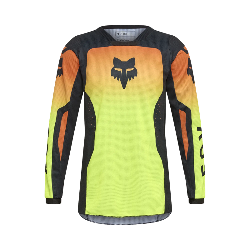 FOX Youth 180 Shield Jersey - FLO YELLOW