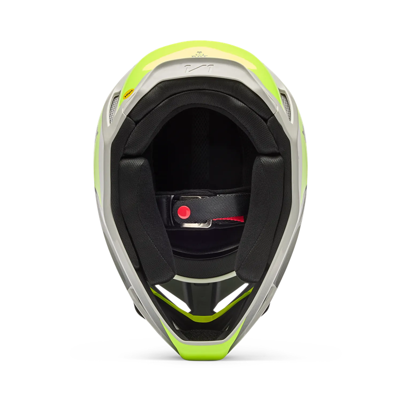 FOX V1 Collect Helmet - GREY/YELLOW