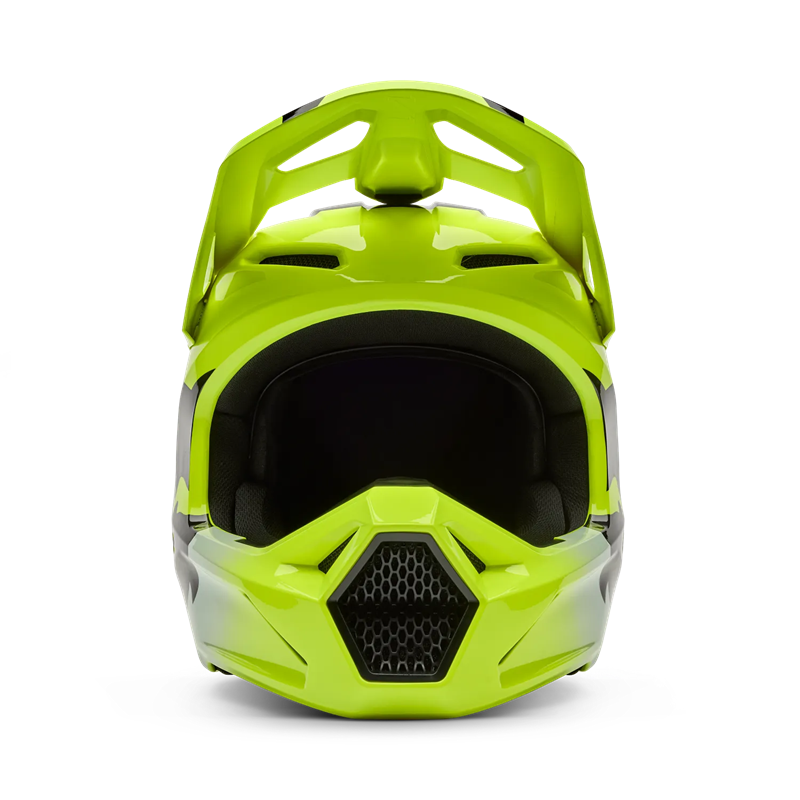 FOX V1 Shield Helmet - FLO YELLOW