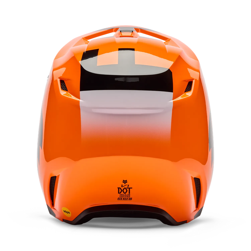 FOX V1 Shield Helmet - FLO ORANGE
