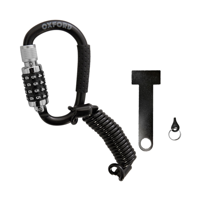 OXFORD Helmet Lock - BLACK