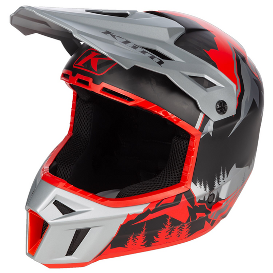 KLIM F3 CARBON HELMET - Monument Gray