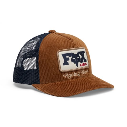 FOX Circa 74 Snapback Trucker Hat - AMBER SCARLET